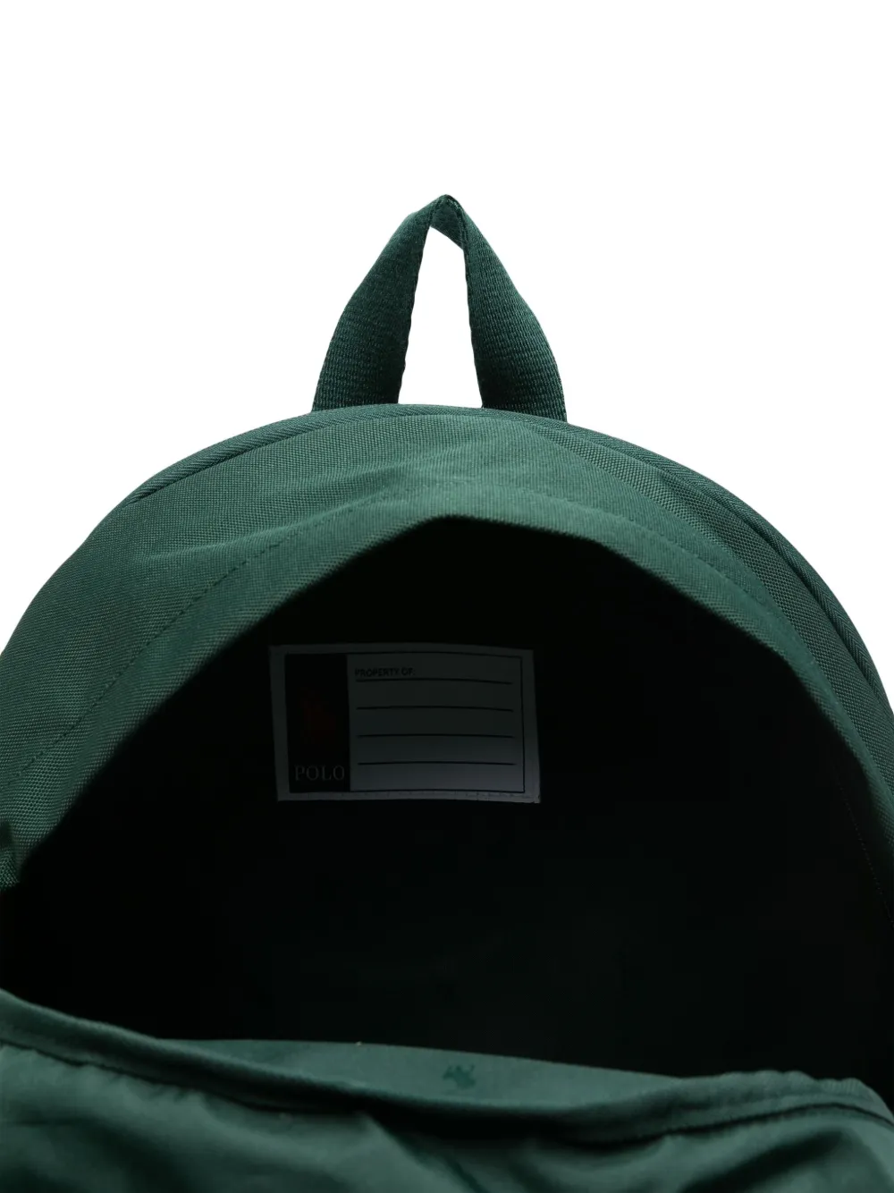 POLO RALPH LAUREN KIDS Rugzak met geborduurd logo Groen