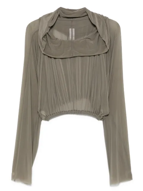 Rick Owens cropped hoodie