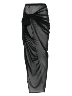 RICKOWENS♡ Lilies Svita スカート Rick Owens Lilies Svita スカート | ブラウン | FARFETCH JP