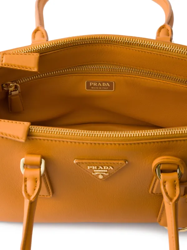 Prada ガレリア ハンドバッグ | オレンジ | FARFETCH JP