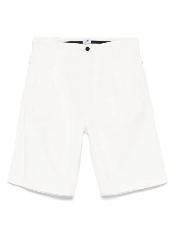 C.P. Company Bermuda Shorts in White