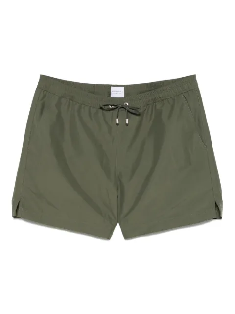 Sunspel shorts de playa con cordones en la pretina