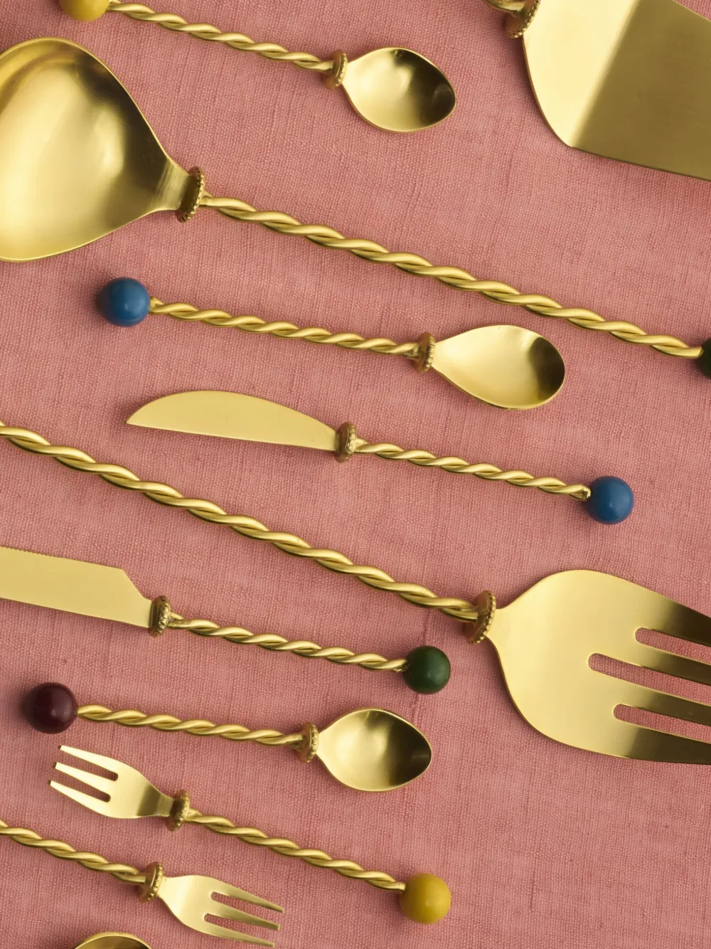 Bitossi Home Cutlery Gold Uni In Gold