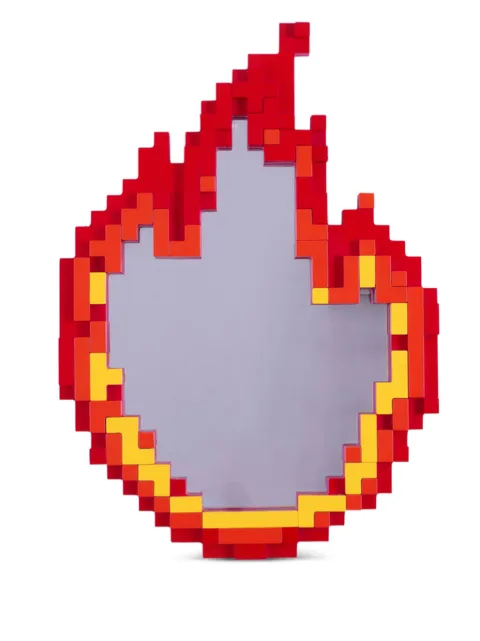 Seletti flame pixelated mirror