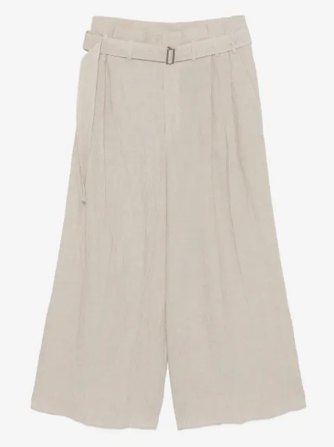Forme D'expression belted wide-leg pants