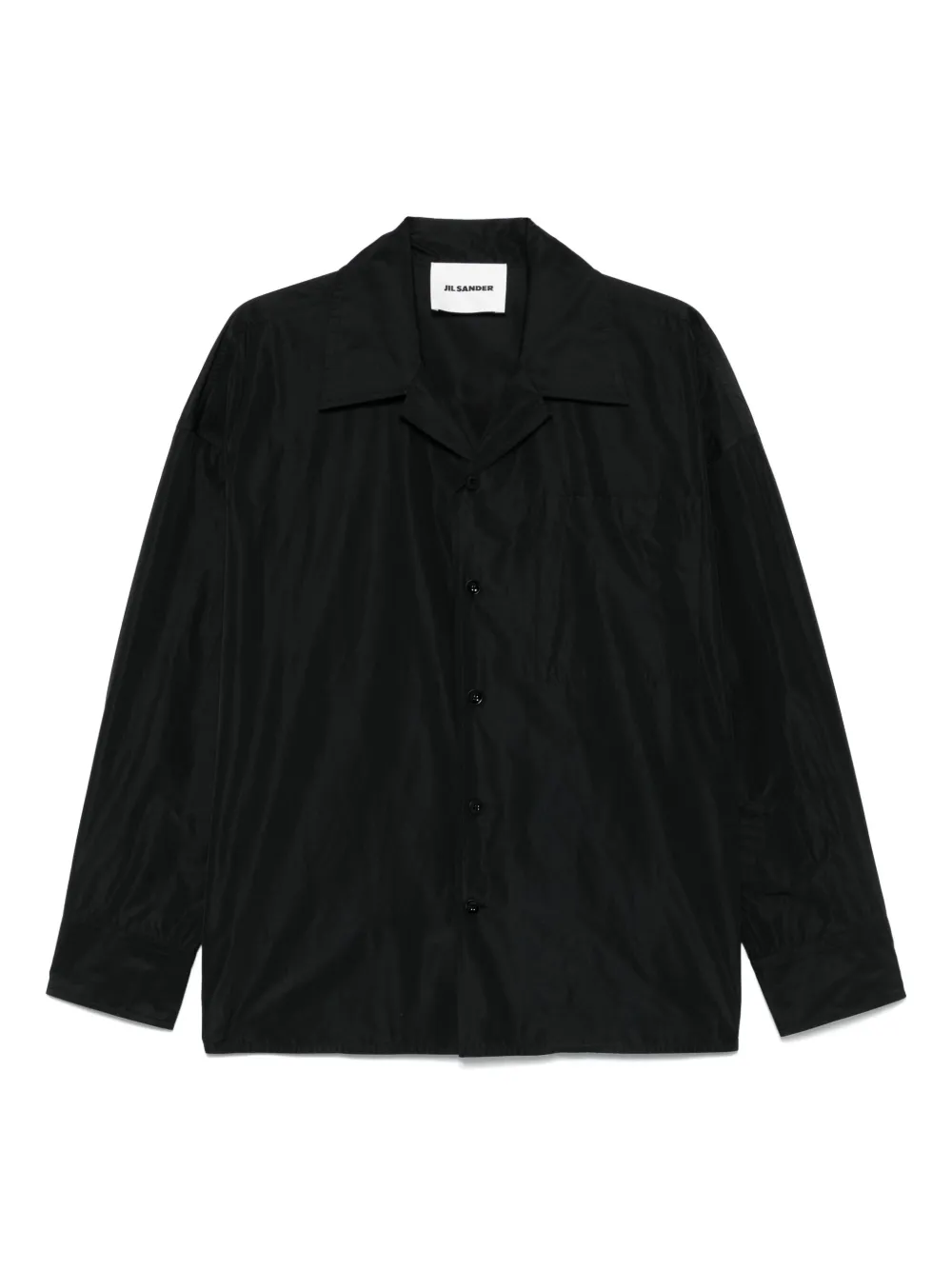 Jil Sander taffeta shirt | Black | Image 1