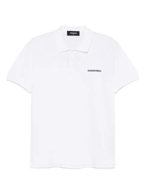 DSQUARED2 logo-embroidered polo shirt