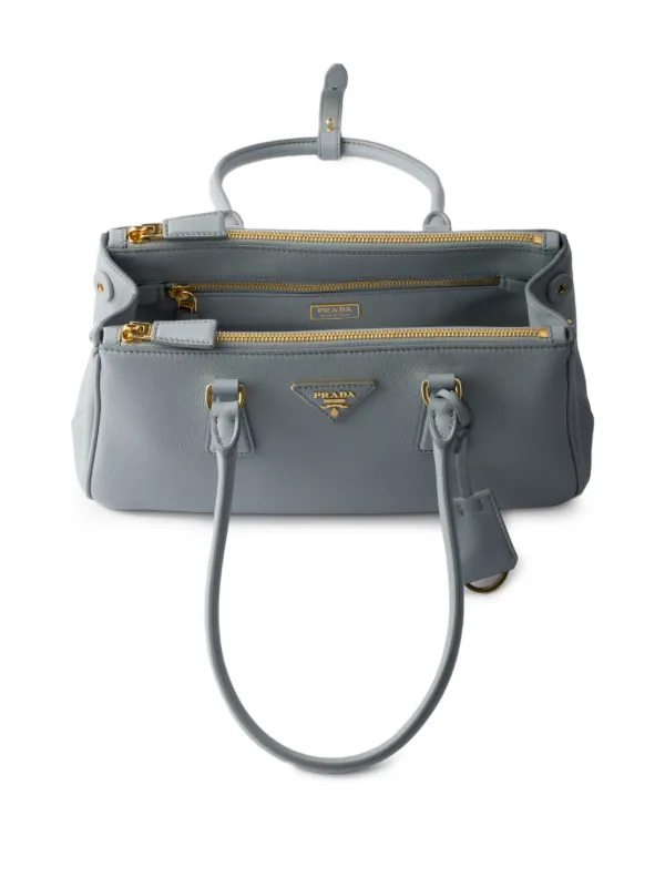 Prada ガレリア ハンドバッグ M | ブルー | FARFETCH JP