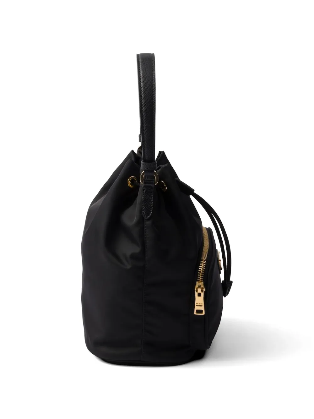 Prada デュエット Re-Nylon バケットバッグ | ブラック | FARFETCH JP