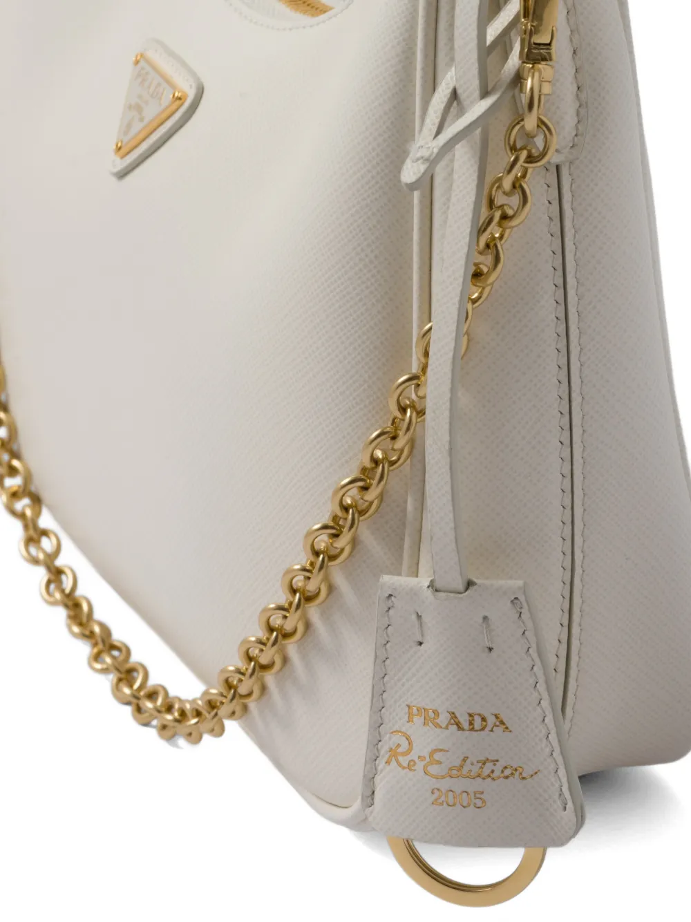 Prada Re-Edition 2005 Shoulder Bag | White | FARFETCH AU