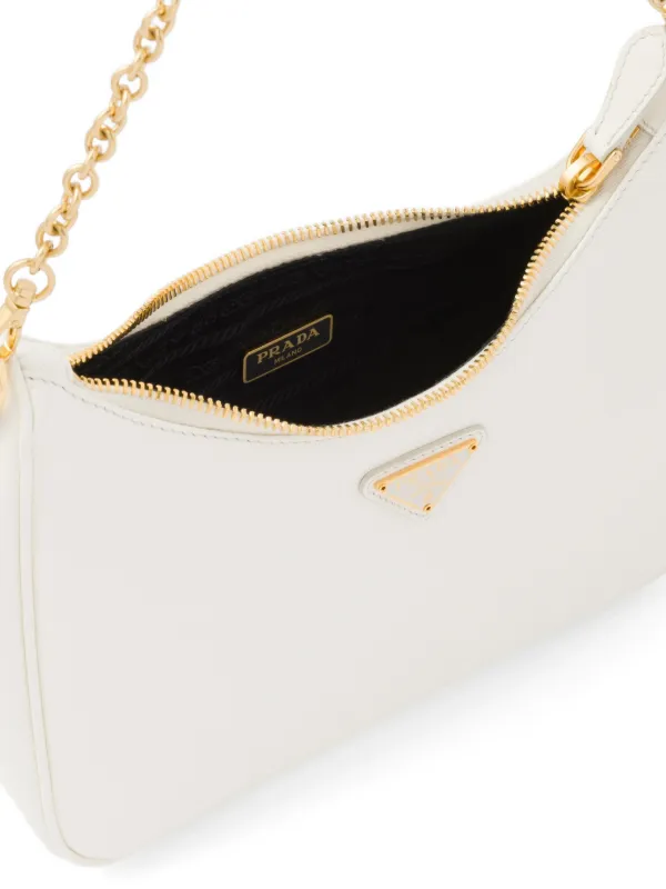 Prada Re-Edition 2005 Shoulder Bag | White | FARFETCH