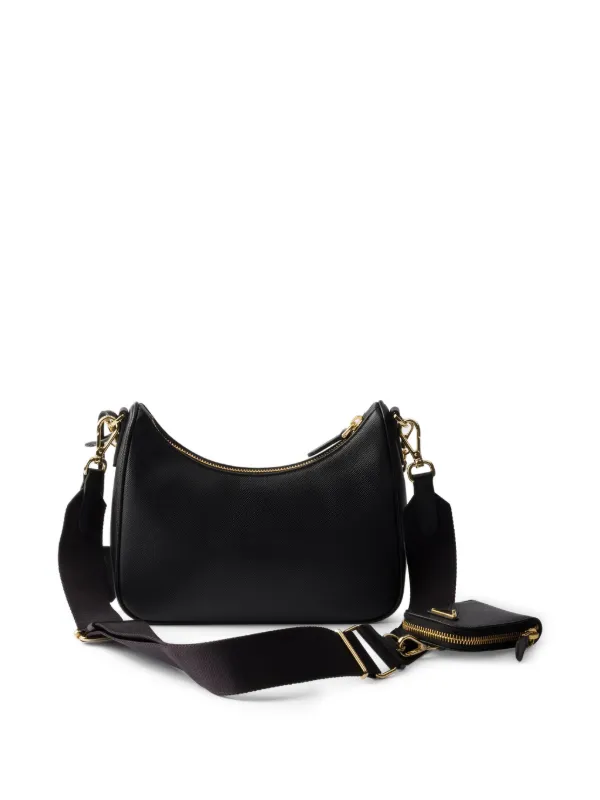 Prada Re-Edition ショルダーバッグ | ブラック | FARFETCH JP