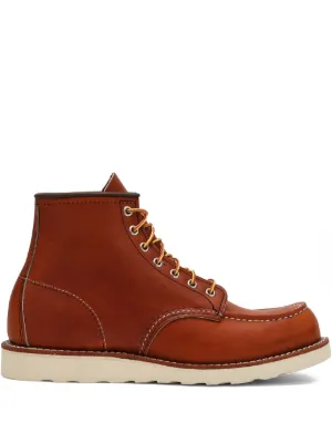 Red Wing Shoes レースアップ レザーブーツ | ブラウン | FARFETCH JP