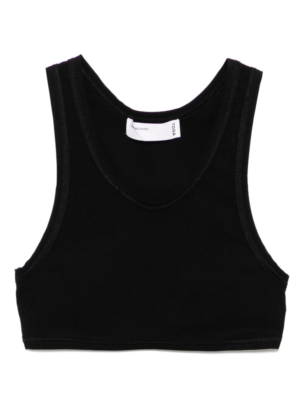 knitted cropped top