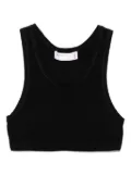 Toga knitted cropped top - Black