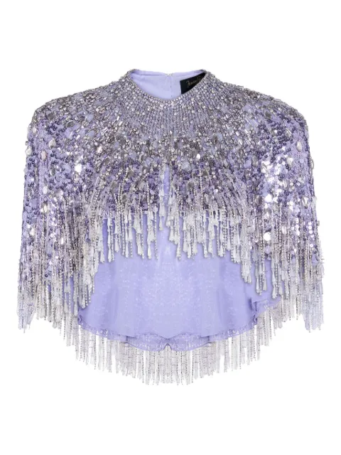 Jenny Packham بلوزة بشراشيب