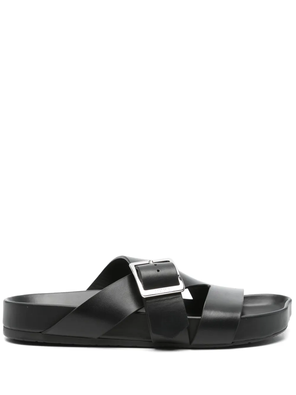 LOEWE Ease sandalen met gesp Zwart