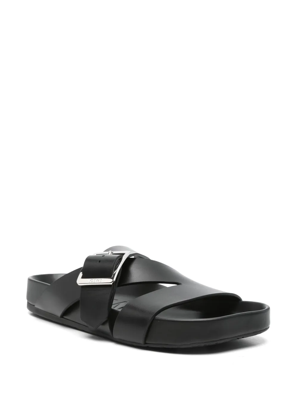 LOEWE Ease sandalen met gesp - Zwart