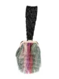La DoubleJ mini Palazzo clutch bag - Green