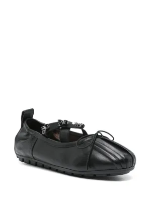 【Shimone Rocha】レザートリムシューズ ☆送料関税込み☆ Simone Rocha（シモーネ・ロシャ）シューズ - FARFETCH