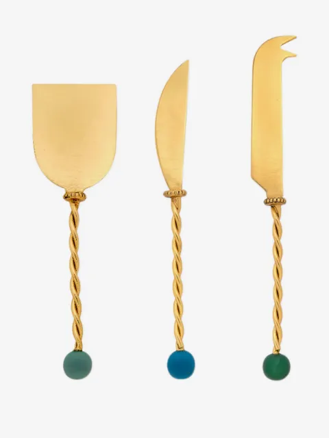 Bitossi Home Torchon cheese knife (set of three)