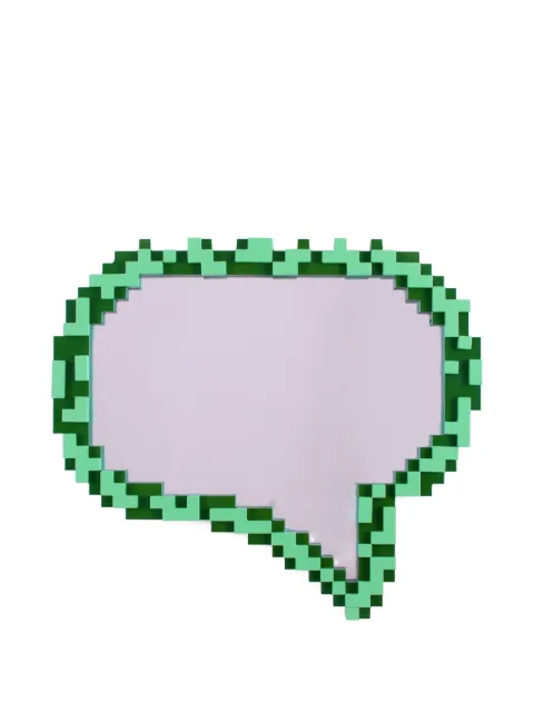 Seletti message-shaped pixelated mirror