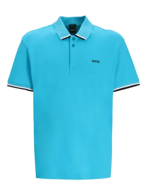 BOSS cotton polo shirt