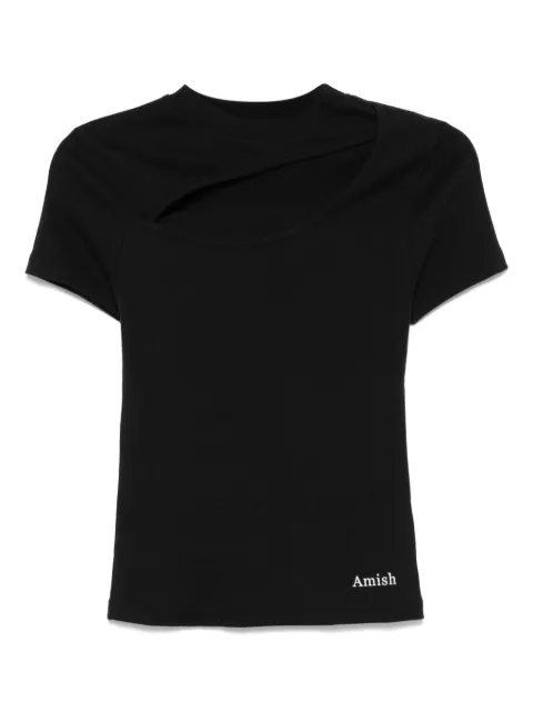AMISH playera con abertura