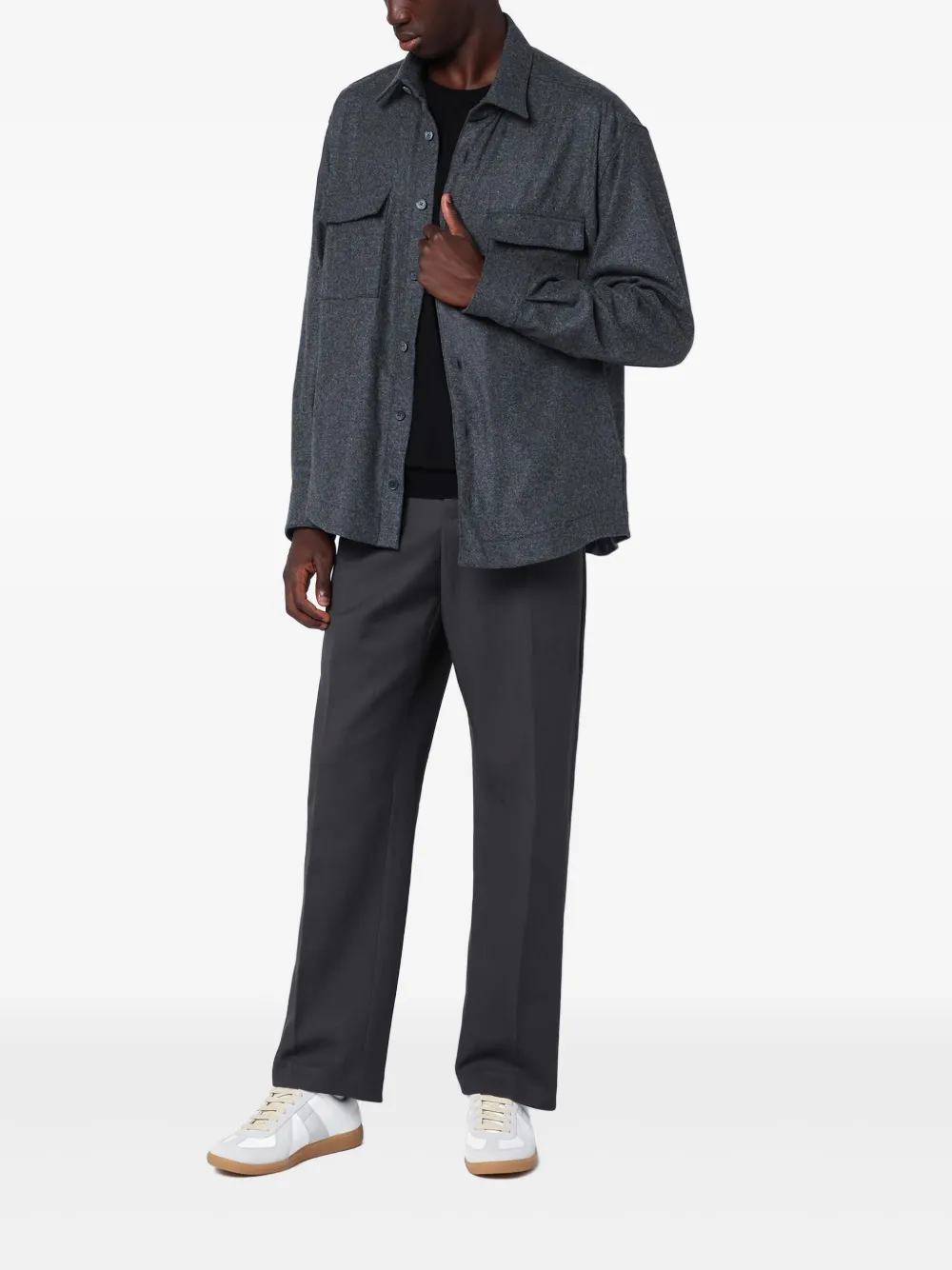 Xacus camisa con efecto melange | Image 2