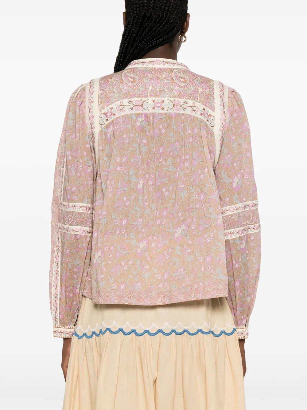 Shop Sea Gisela Blouse In Neutrals