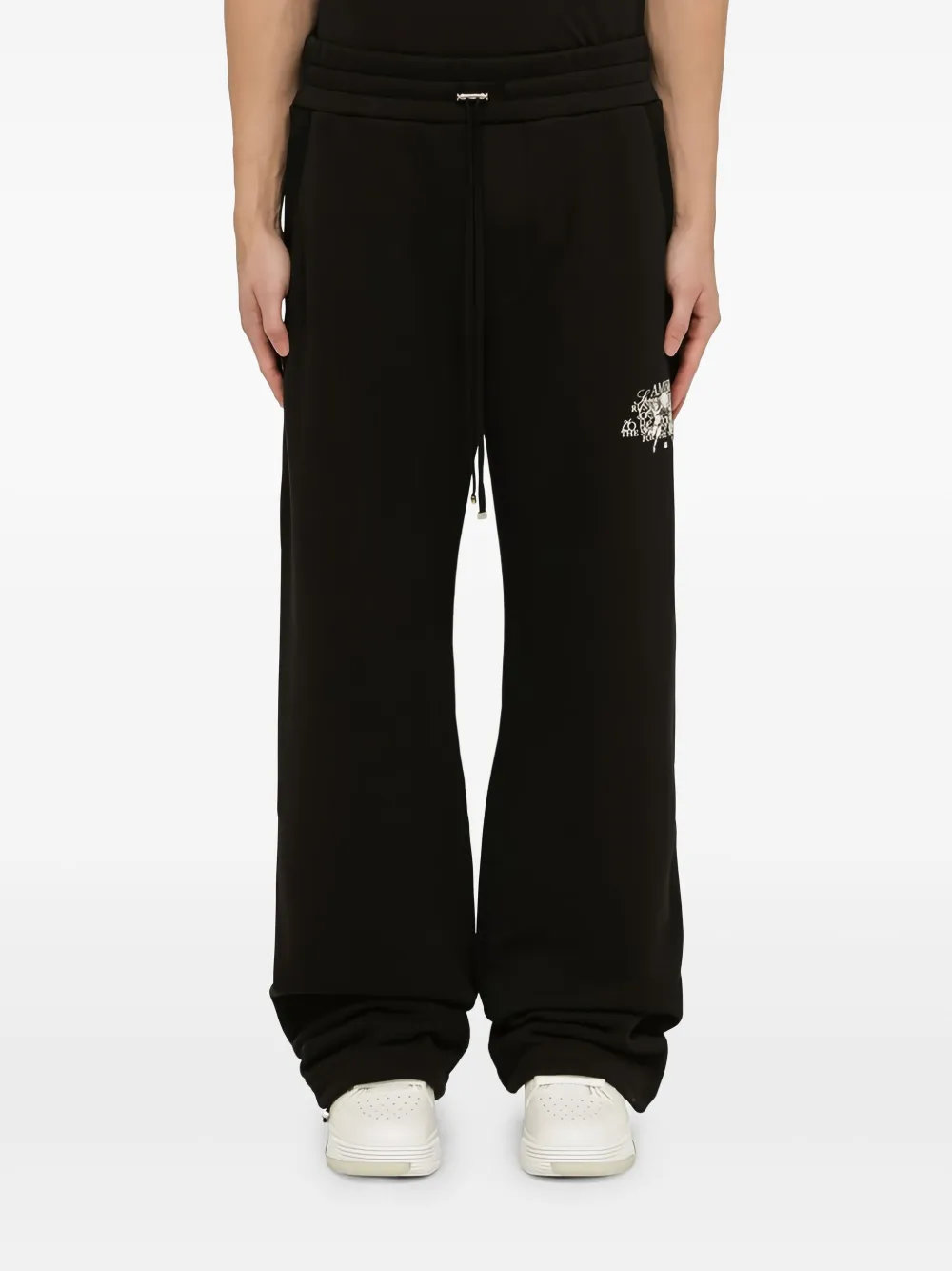 AMIRI logo-print track trousers | Black | Image 1