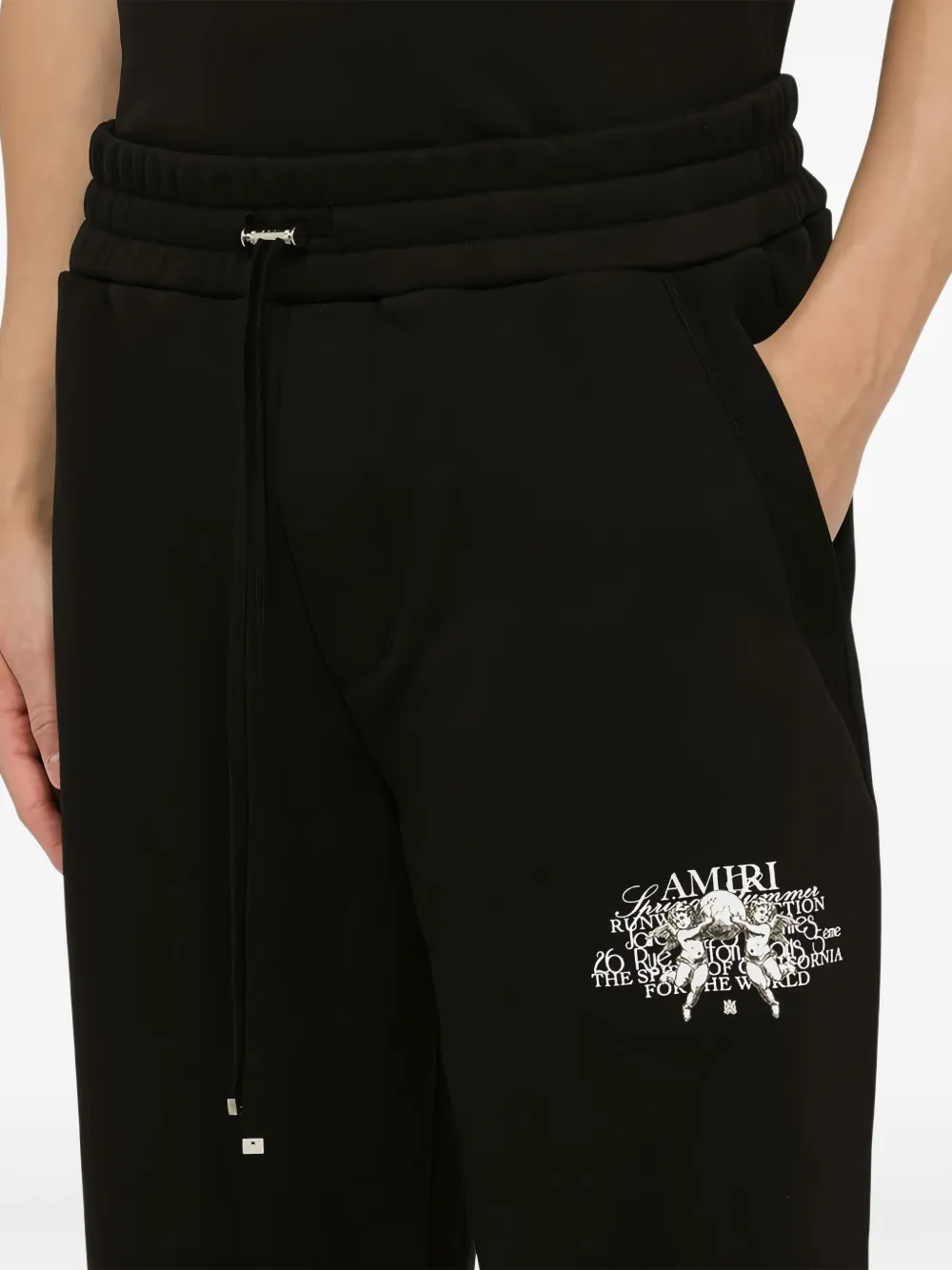 AMIRI Trainingsbroek met logoprint Zwart