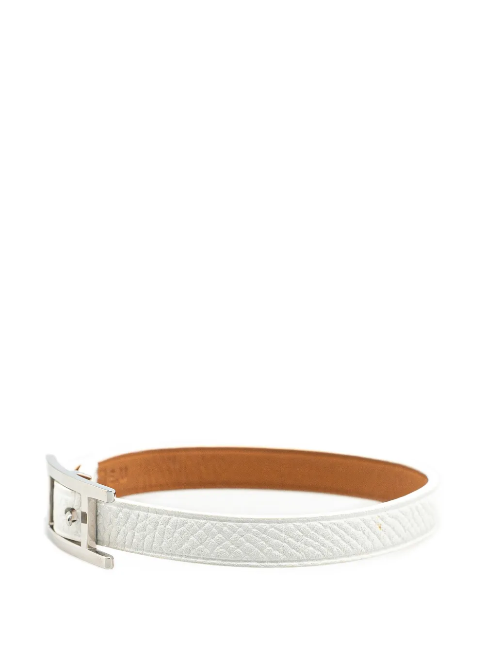 Hermès Pre-Owned 2007 Epsom Behapi Single Tour Bracelet costume bracelet | Image 2