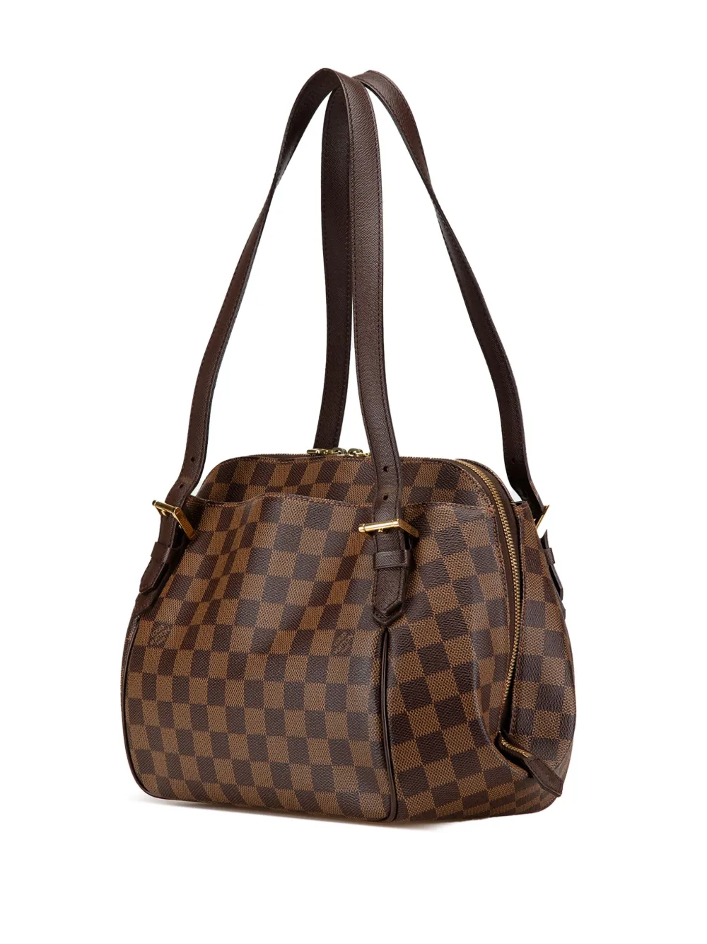 Louis Vuitton Pre-Owned 2005 Damier Ebene Belem MM shoulder bag | Pre-Owned | Image 2