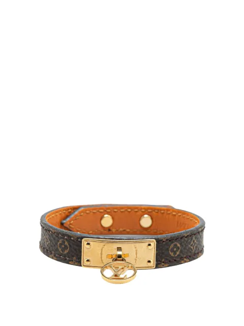 Louis Vuitton Pre-Owned 2018 Monogram Logomania Bracelet costume bracelet