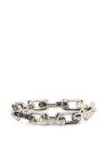 Louis Vuitton Pre-Owned 2020 Silver Monogram Chain Link Bracelet costume bracelet