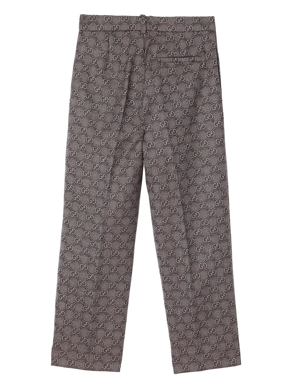Gucci Kids Plooibroek met GG-patroon Bruin
