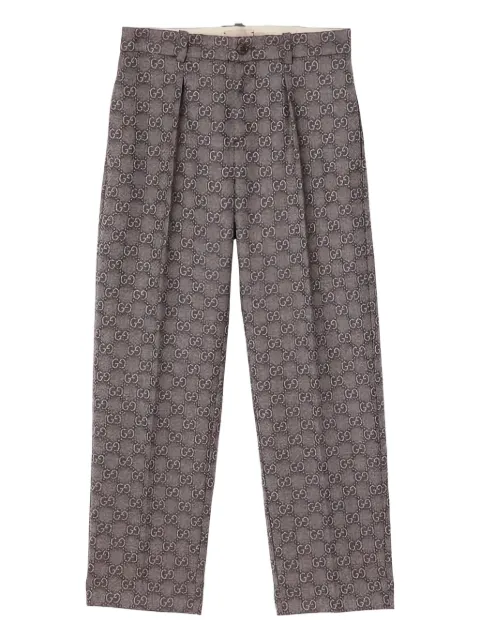 Gucci Kids Plooibroek met GG-patroon