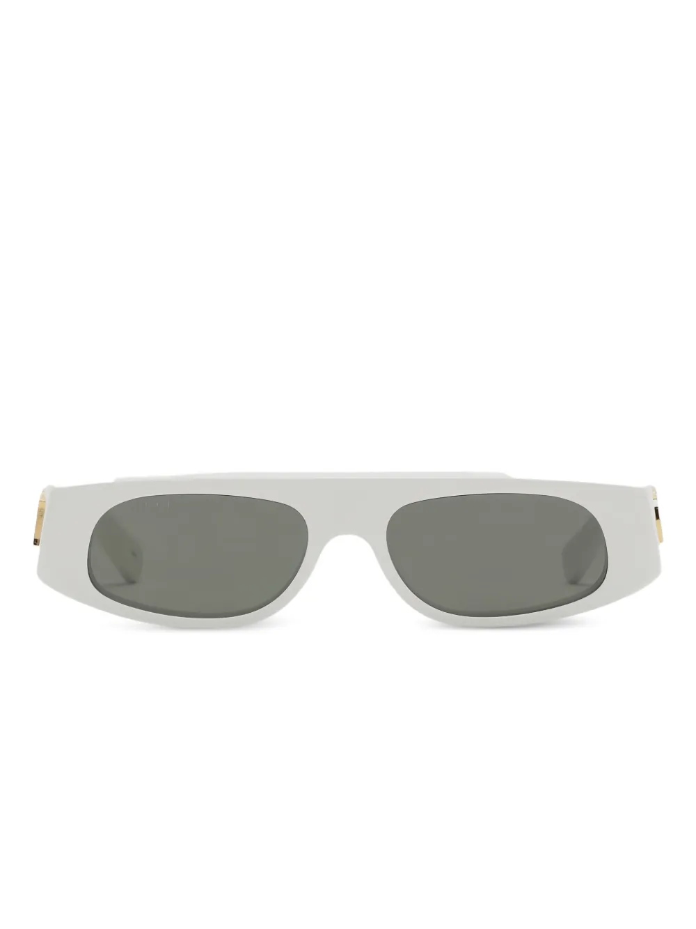 Gucci Eyewear Sonnenbrille mit Logo - Weiß
