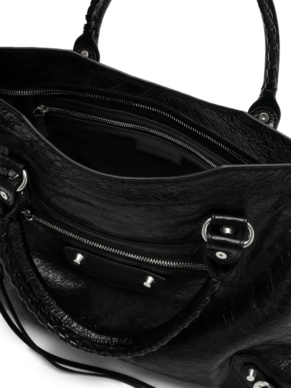 Balenciaga Le City Shoulder Bag | Black | FARFETCH CA