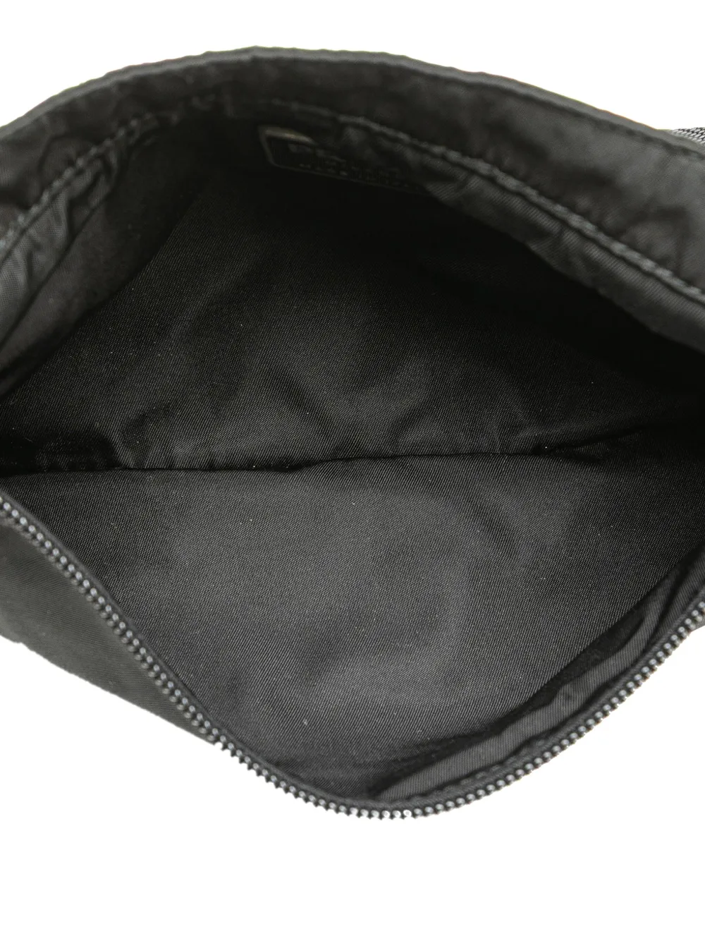 Pre-owned Prada 2000-2013 Tessuto Belt Bag In Black