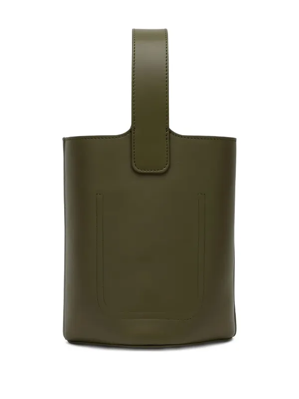 LOEWE Pebble Bucket Bag | Green | FARFETCH AO