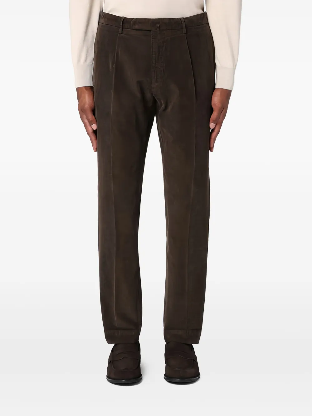 turn-up hem trousers