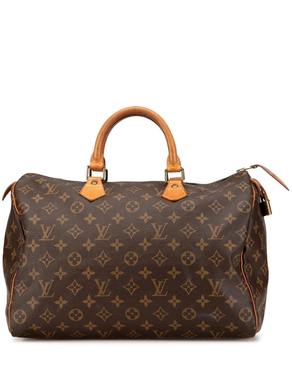 Louis Vuitton Pre-Owned 1997 モノグラム スピーディ 35 ボストンバッグ - ブラウン Louis Vuitton Pre-Owned 1997 モノグラム スピーディ 35 ボストンバッグ - ブラウン