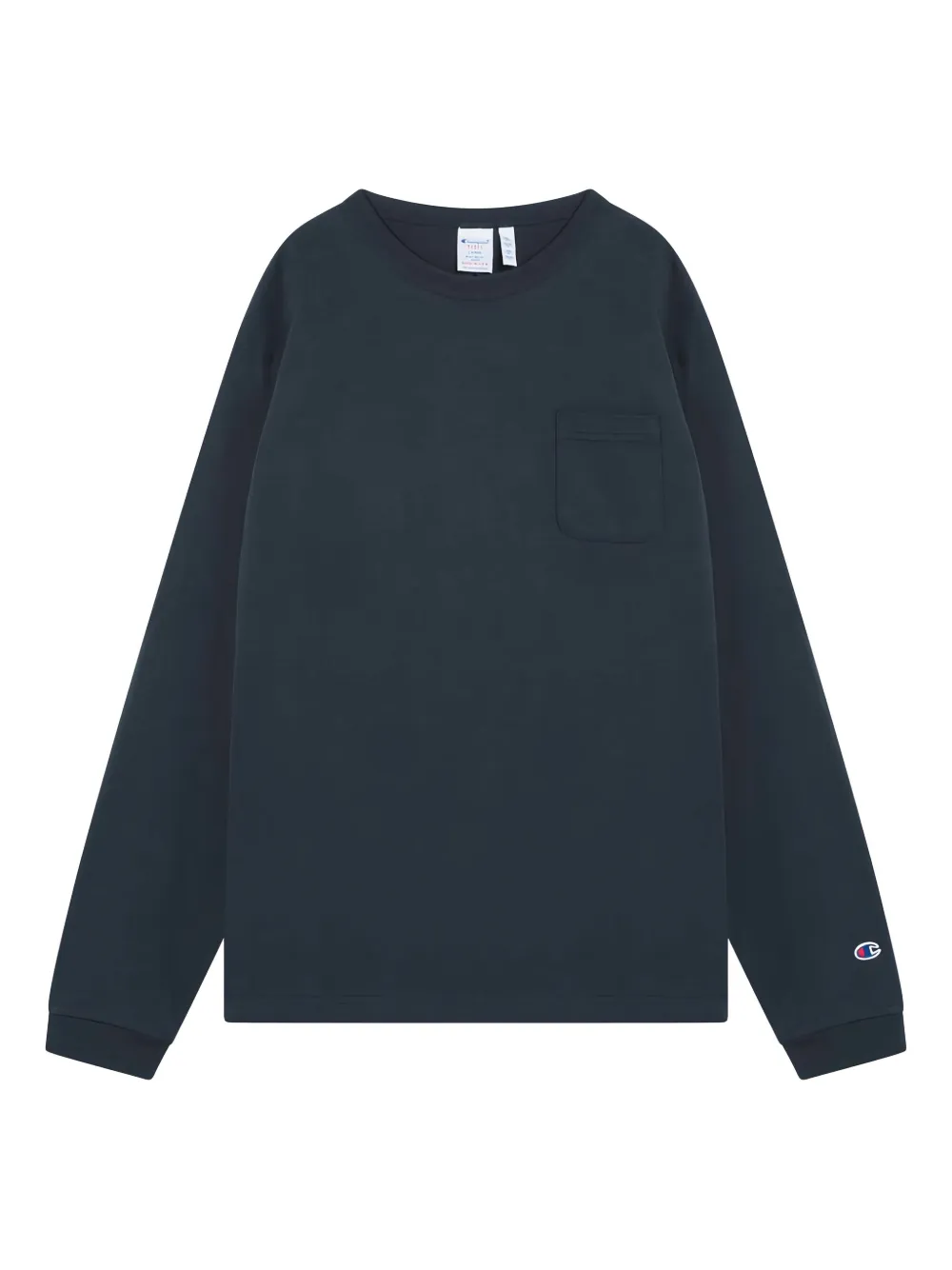 logo-embroidered T-shirt