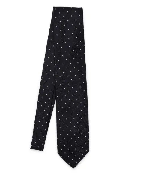 Destin patterned-jacquard tie