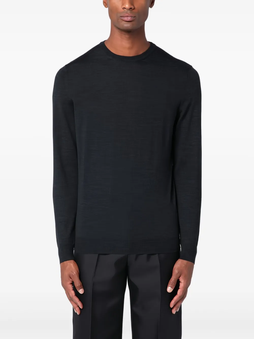 Drumohr Trui van merinowol Grijs