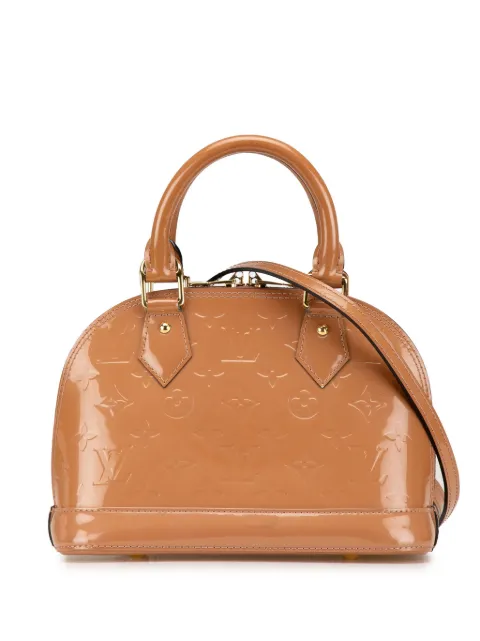Louis Vuitton Pre-Owned 2012 Monogram Vernis Alma BB satchel