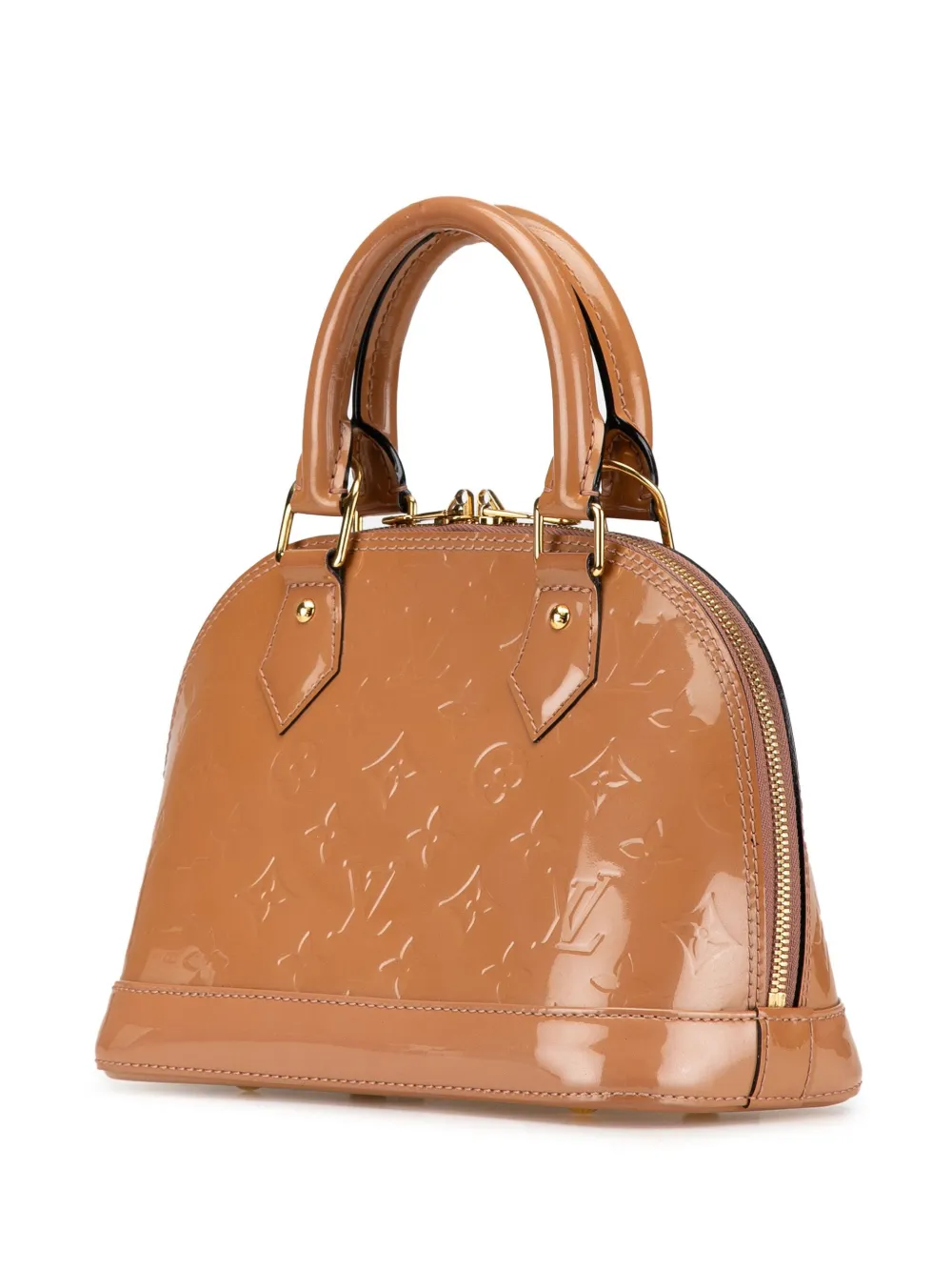 Louis Vuitton Pre-Owned 2012 Monogram Vernis Alma BB satchel | Pre-Owned | Image 2