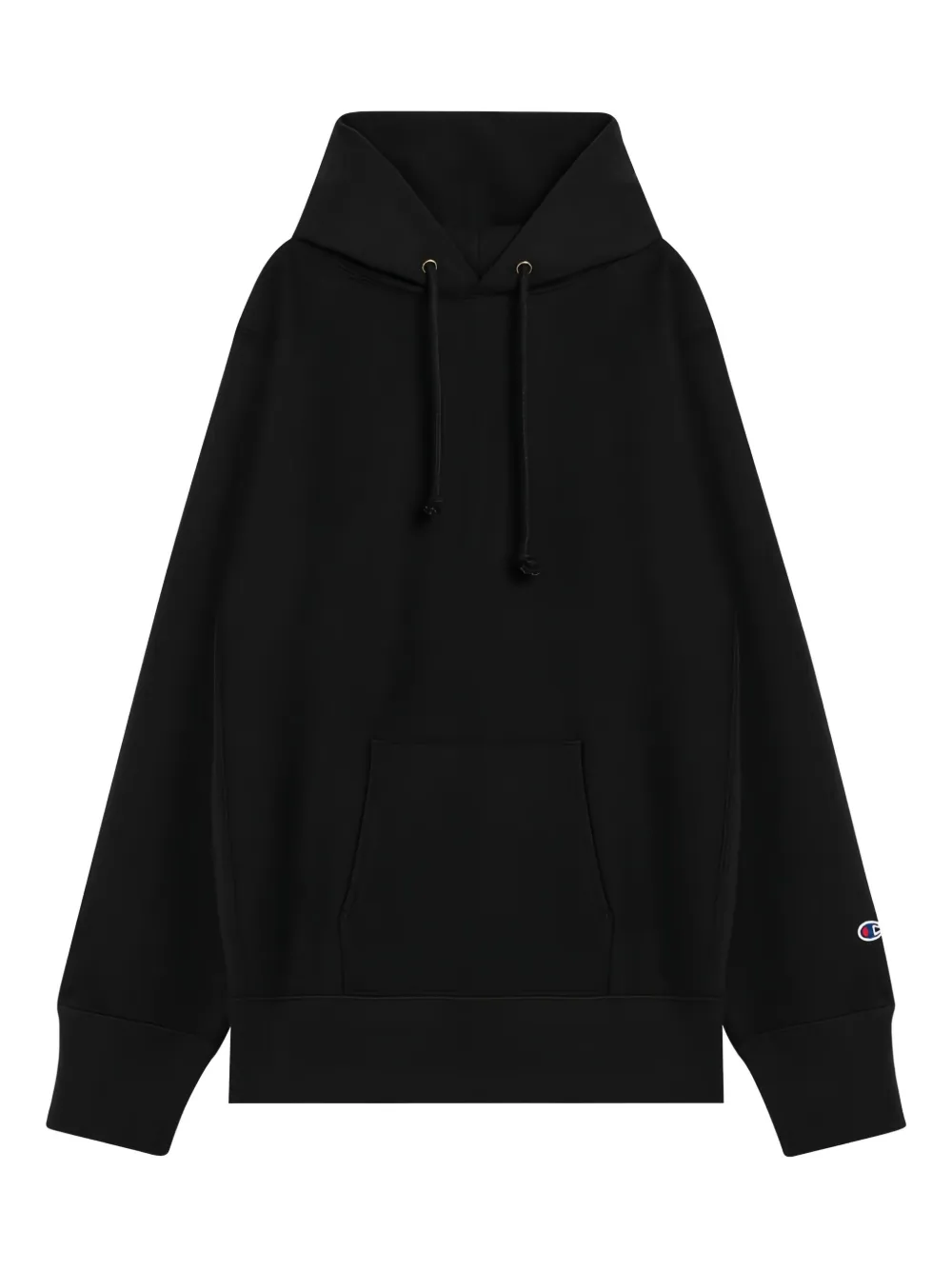 Champion Hoodie met logodetail Zwart